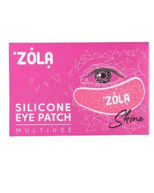 Багаторазові силіконові патчі для очей Zola (1 пара) малинові