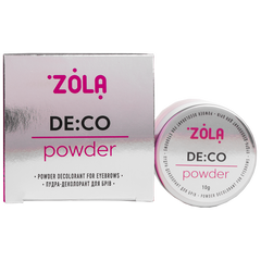 ZOLA Пудра-деколорант для бровей DE: CO Powder 10г