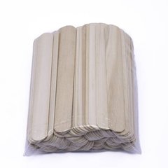 Шпателі дерев'яні одноразові 15^2см (100 шт/уп)