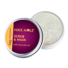 Nikk Mole Скраб-маска для брів з олією авокадо, 40 г