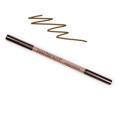 Восковий олівець Ekkobeauty для брів із щіточкою (коричневий)