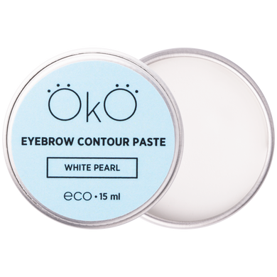 OKO Паста для бровей Eyebrow Contour Paste White Pearl, 15 мл