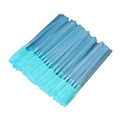 Silicone brushes with glitter, pack of 50 pcs.