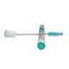 Eyelash brush in a tube (eyelash) 1 pc, turquoise