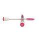 Eyelash brush in a tube (eyelash) 1 pc, crimson