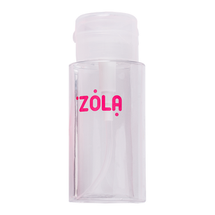 ZOLA Емкость пластиковая для жидкости с помпой-дозатором (Прозрачная)