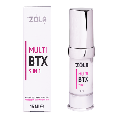 ZOLA Многофункциональное премиальное средство для бровей и ресниц MULTI-TREATMENT BTX 9 в 1