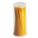 Microbrushes in a tube 100 pcs Yellow
