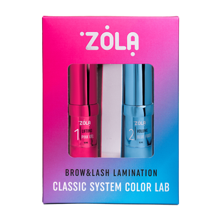ZOLA Color Lab Набор для ламинирования Brow&Lash Lamination Classic System