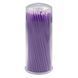 Microbrushes in a tube 100 pcs Purple