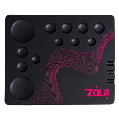 ZOLA Коврик силиконовый Mixing Pad (Черный)