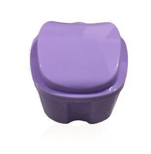 Box for disinfecting rollers, purple