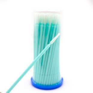 Microbrushes (Korea) for lamination in a tube Turquoise