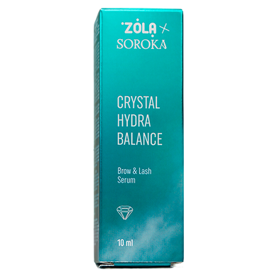 ZOLA &times; SOROKA Сироватка для брів та вій Crystal Hydra Balance