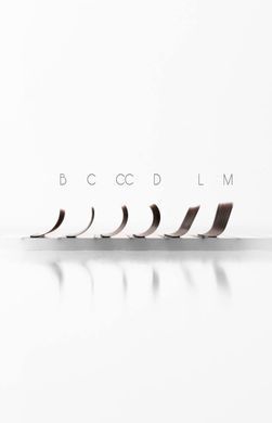 Ресницы Chocolate (отдельные длины) 20 линий VIYA D 0.07 13mm