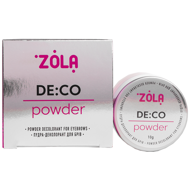 ZOLA Пудра-деколорант для бровей DE: CO Powder 10г