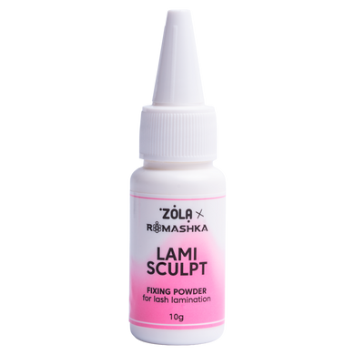 ZOLA x Romashka LamiSculpt fixing powder for eyelash lamination, 10 g