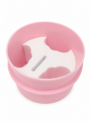 Vacuum container for glue storage, Pink